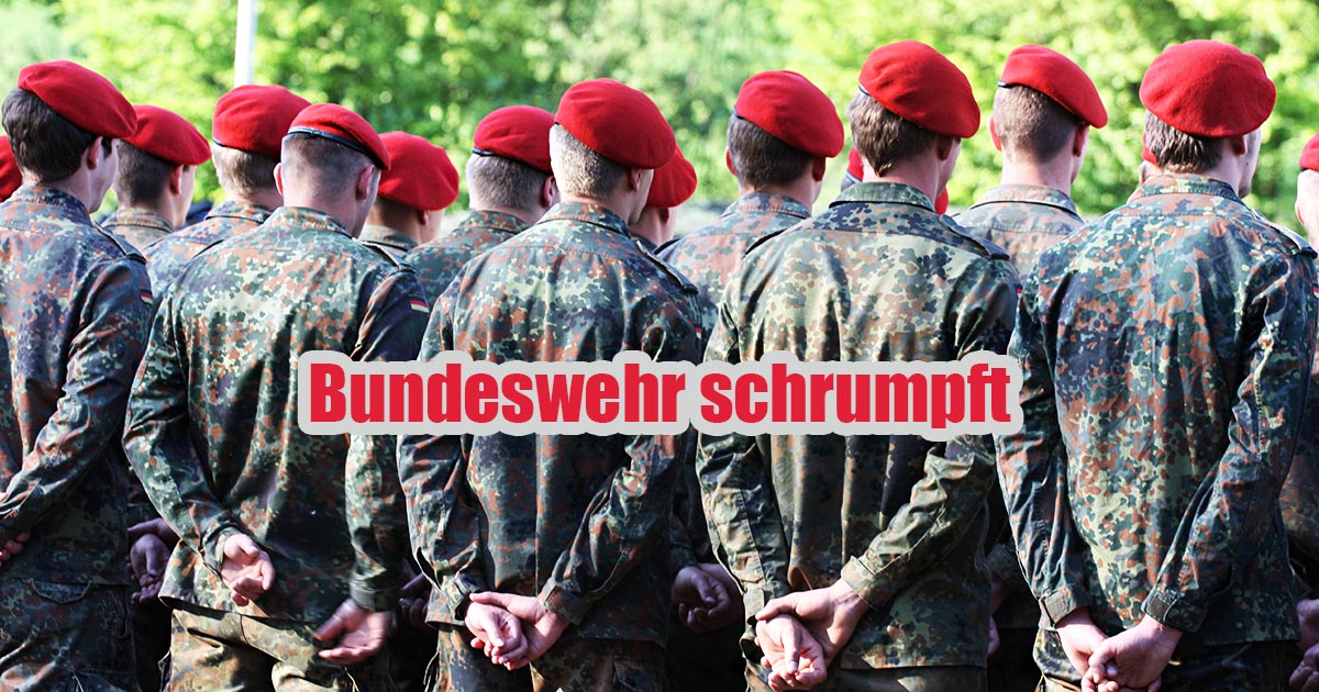 30.03. Bundeswehr schrumpft