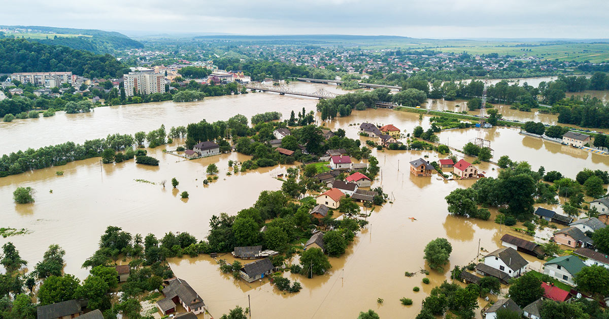 Ukraine Ueberschwemmung