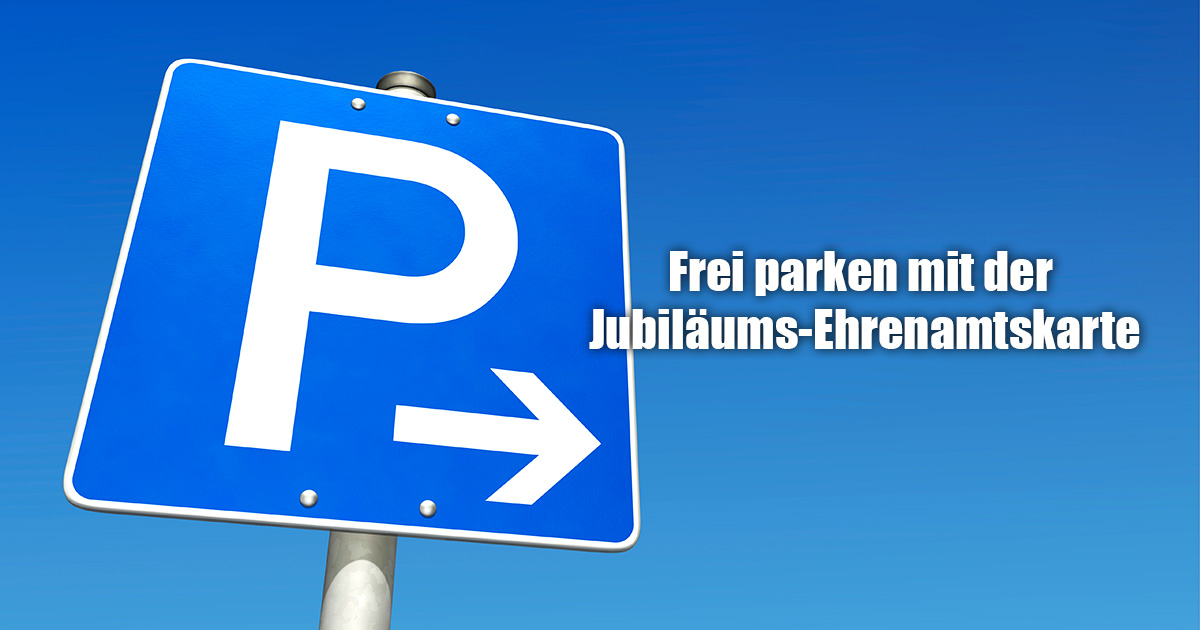 Warstein Totallokal Frei parken mit der Jubilaeums Ehrenamtskarte