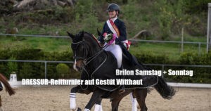 DRESSUR Reitturnier auf Gestüt Witthaut