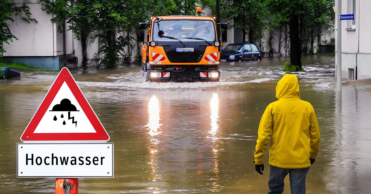 Hochwasser Fluten