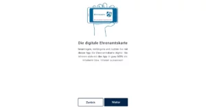 Ehrenamtskarte jetzt auch als App